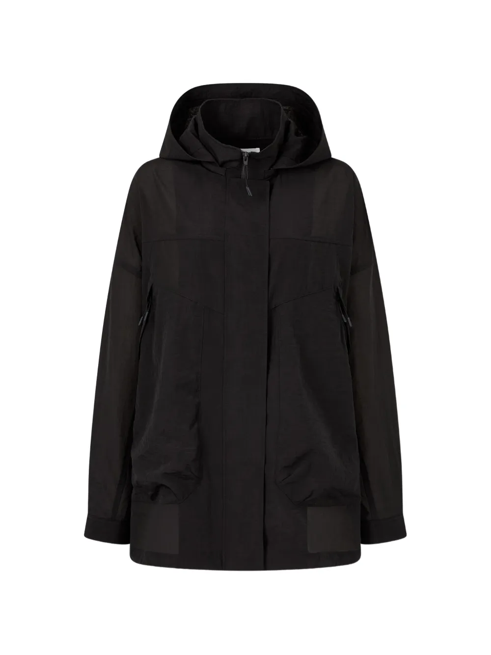 TOMBOY hooded zip-up jacket - Braun