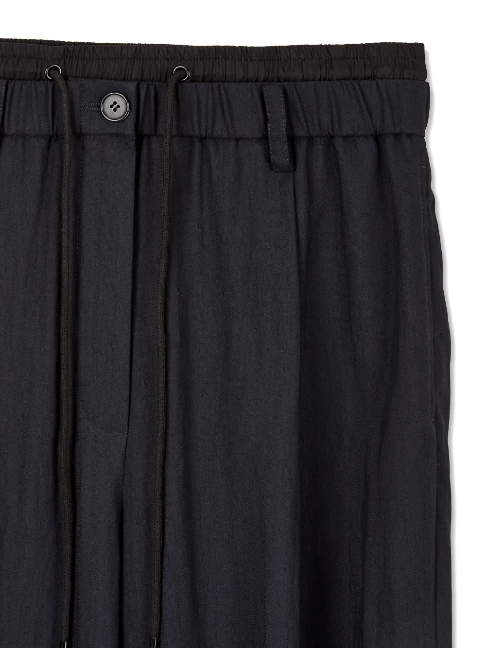 TOMBOY Basic broek met trekkoordtaille Blauw