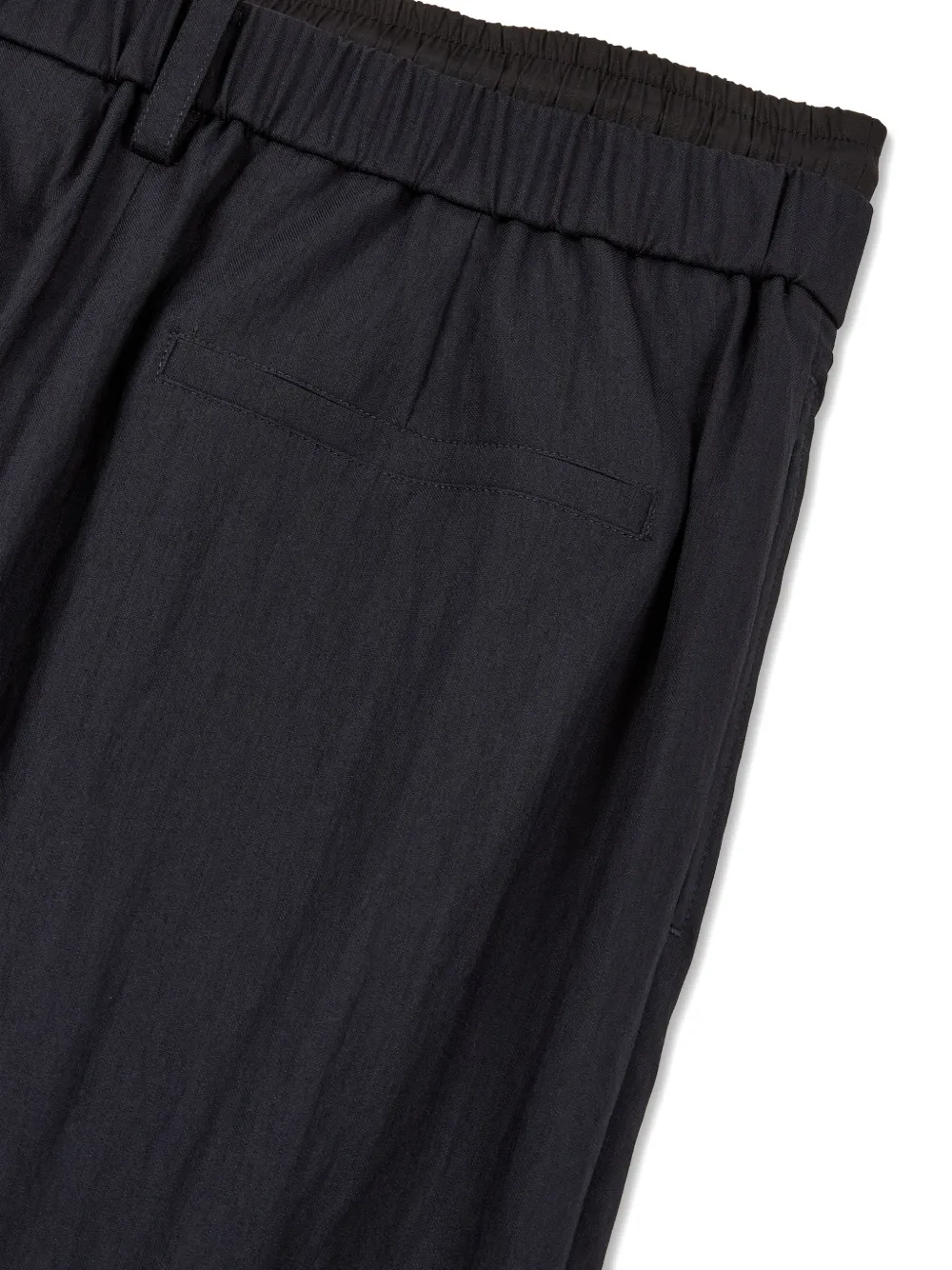 TOMBOY Basic broek met trekkoordtaille Blauw