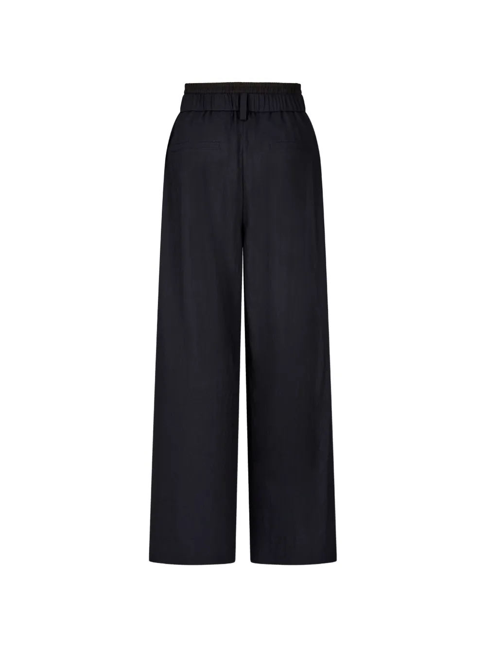 TOMBOY Basic broek met trekkoordtaille Blauw