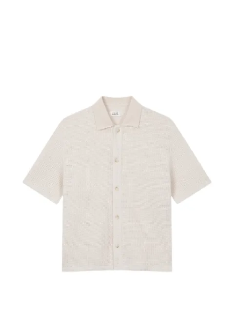 TOMBOY textured short-sleeve shirt