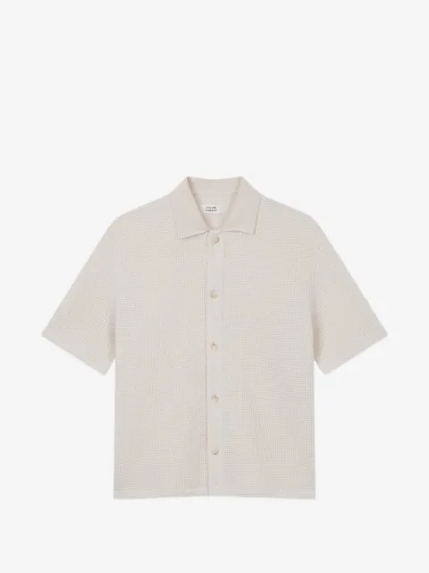 TOMBOY textured short-sleeve shirt