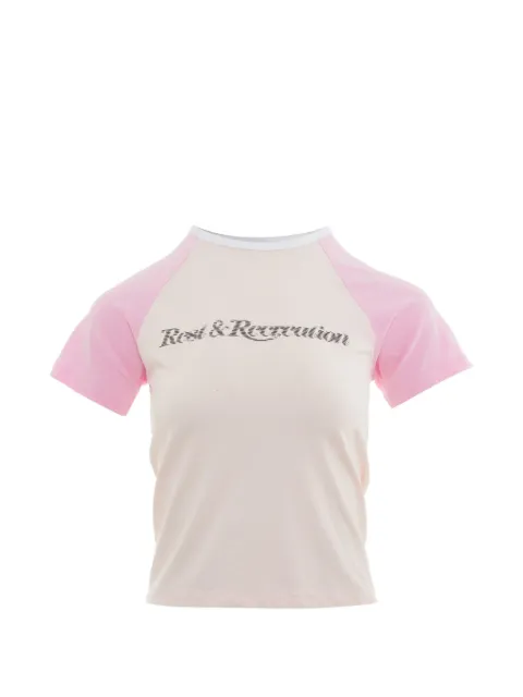 Rest&Recreation logo-print raglan-sleeve T-shirt
