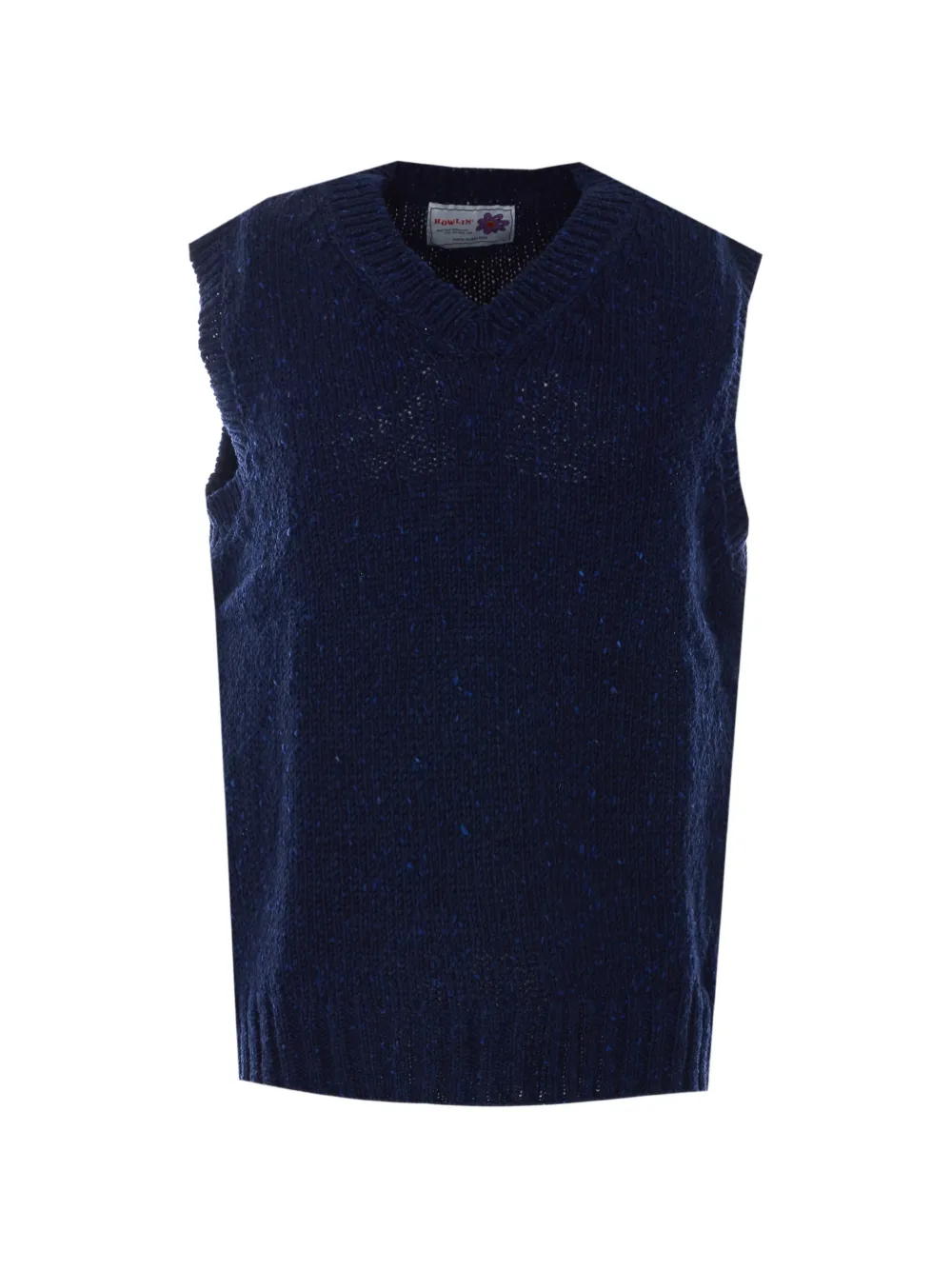 Howlin' Cosmic V-neck knitted vest - Blau