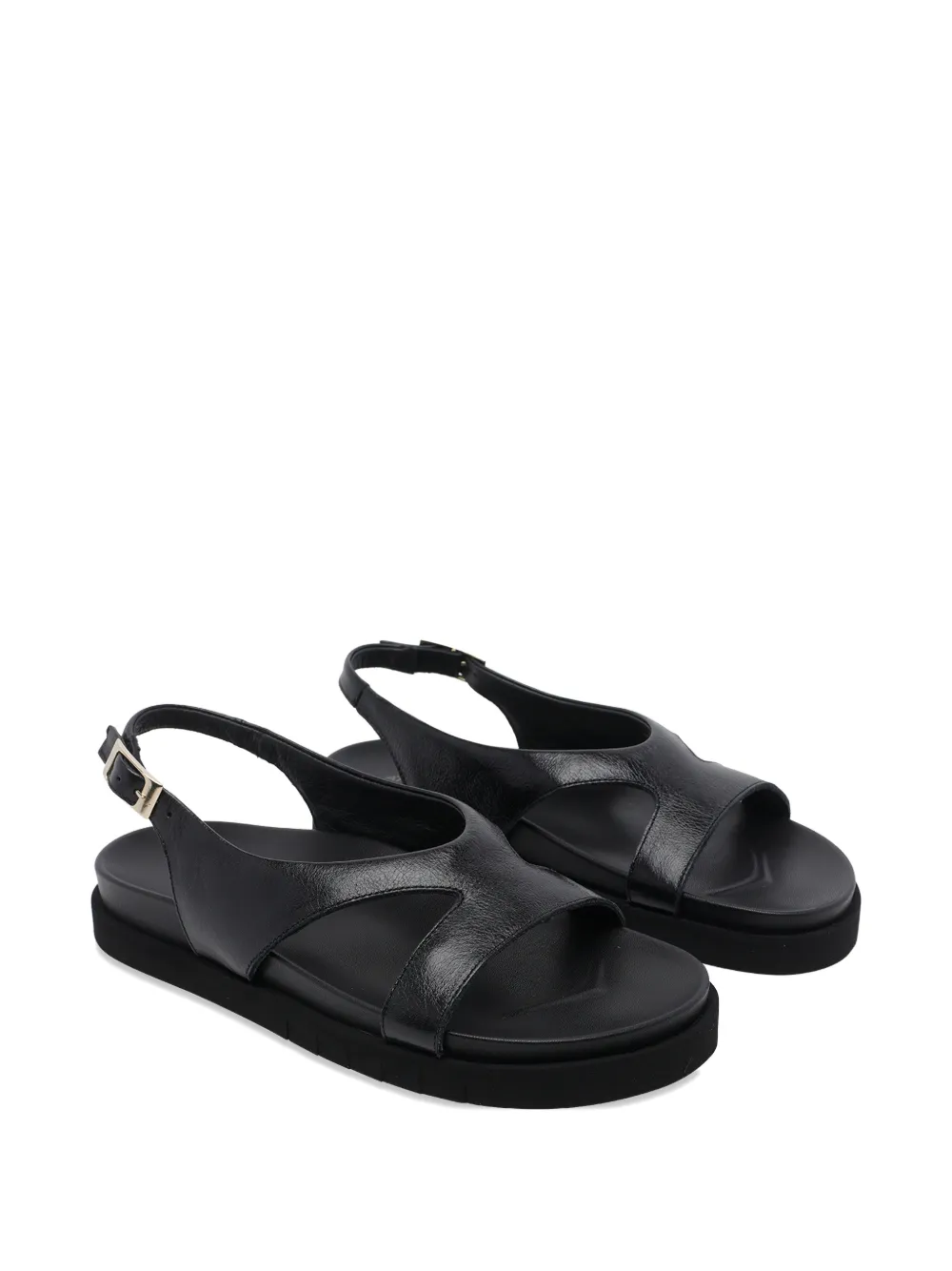 ANGEL ALARCON Sandalen met gespsluiting Zwart