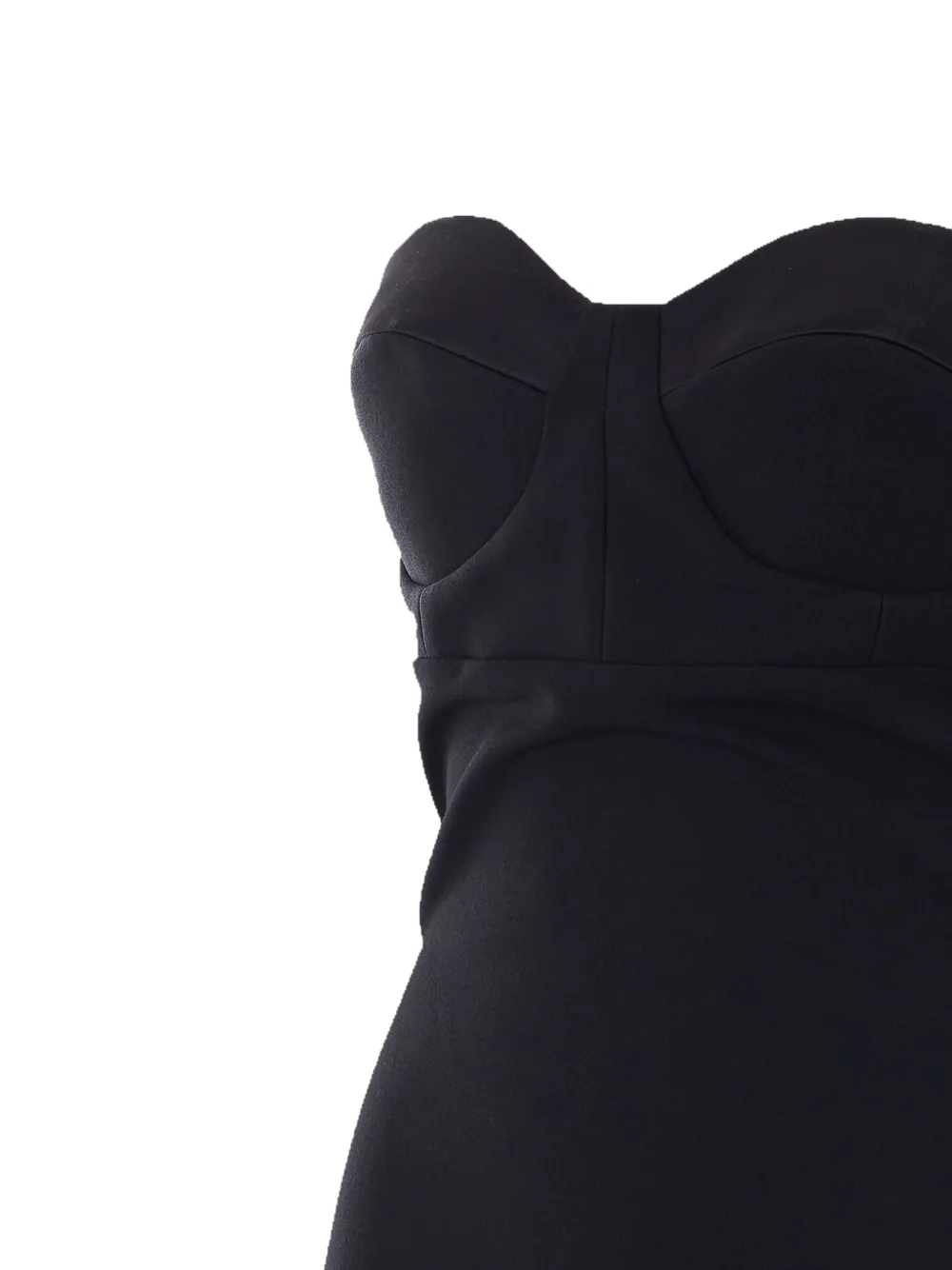 Solace London Keaton maxi-jurk met sweetheart-hals Zwart