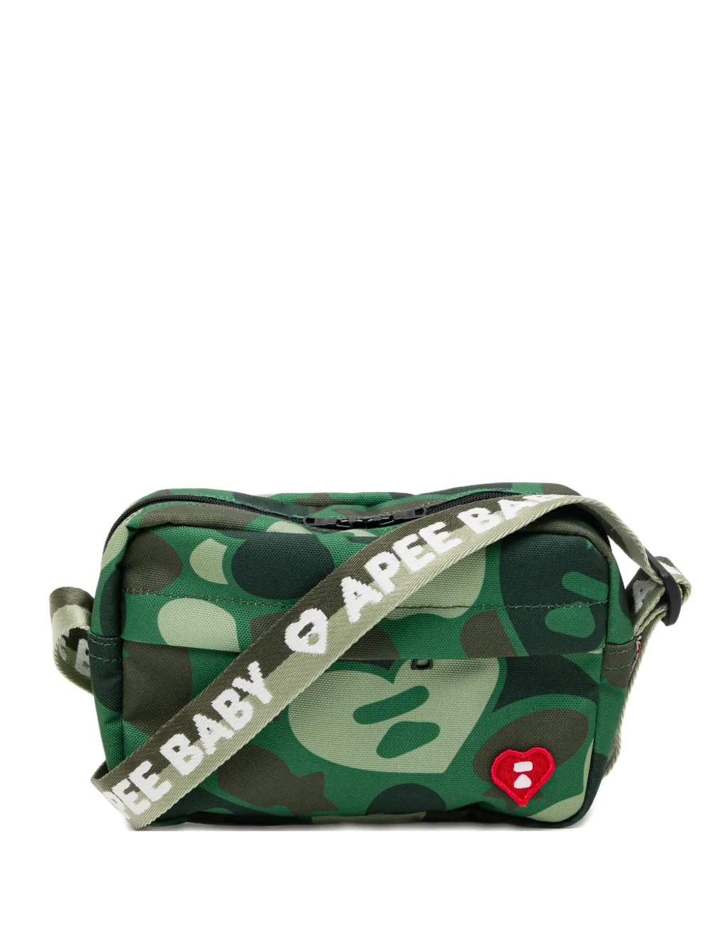 APEE™ by *A BATHING APE® Borsa mini Camo - Verde