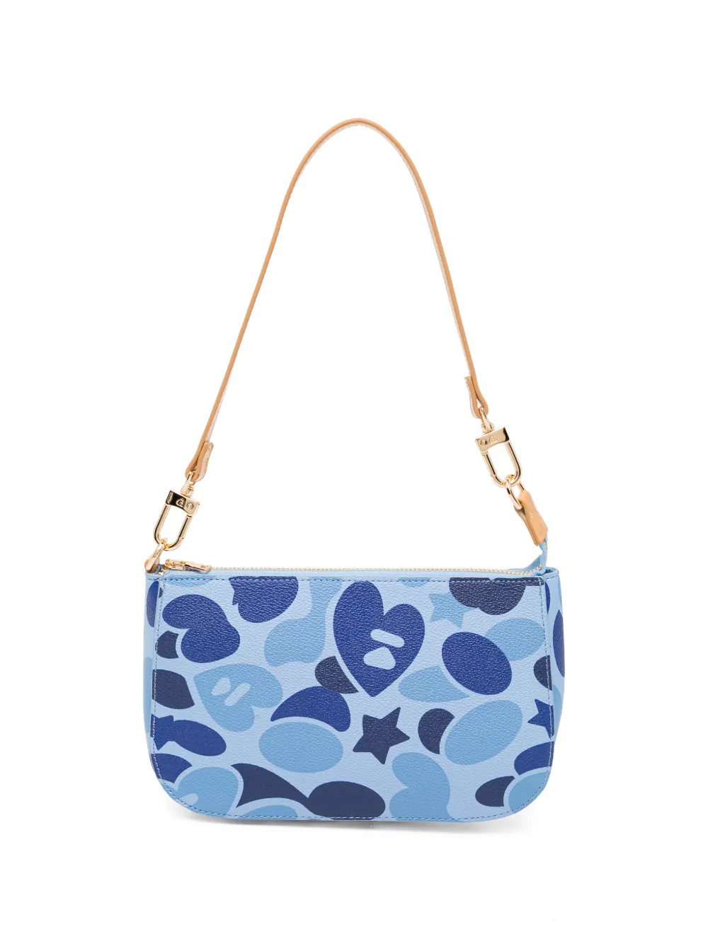 APEE™ by *A BATHING APE® Borsa a spalla ABC Camo - Blu