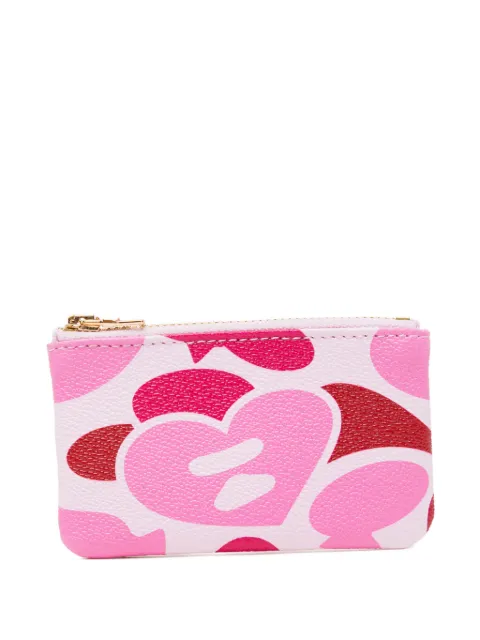 APEE™ by *A BATHING APE® heart-camo cardholder