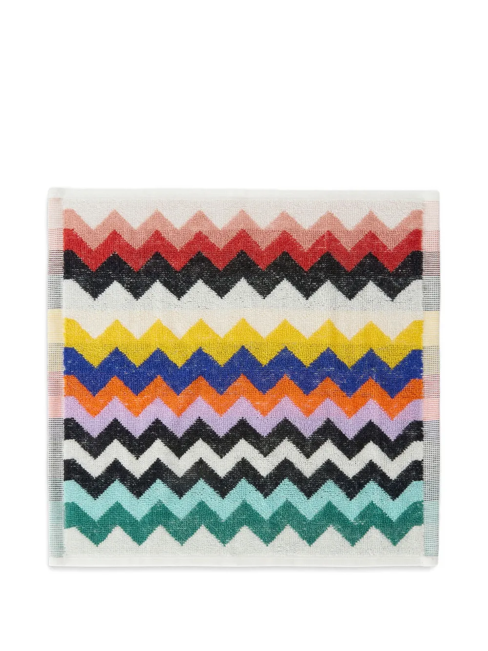 Missoni Zig-zag Face Towels In Multi