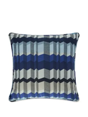 Missoni Home Positano Zigzag Cushion | Blue | FARFETCH