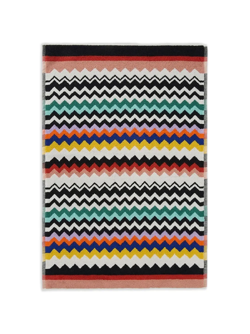 Missoni Home Best chevron-pattern bath mat - Weiß