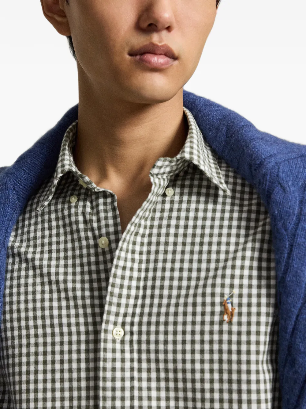 Polo Ralph Lauren Overhemd met gingham ruit Groen