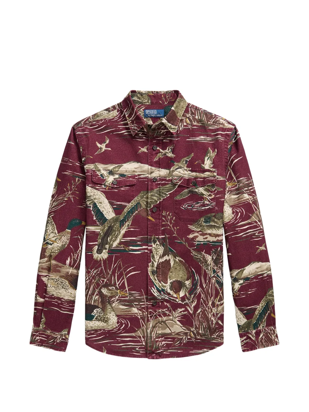 Polo Ralph Lauren Camicia in raso - Rosso