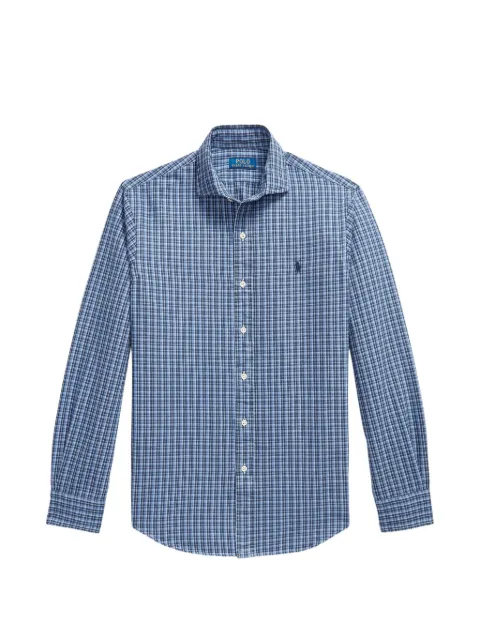 Polo Ralph Lauren Custom Fit plaid Oxford shirt
