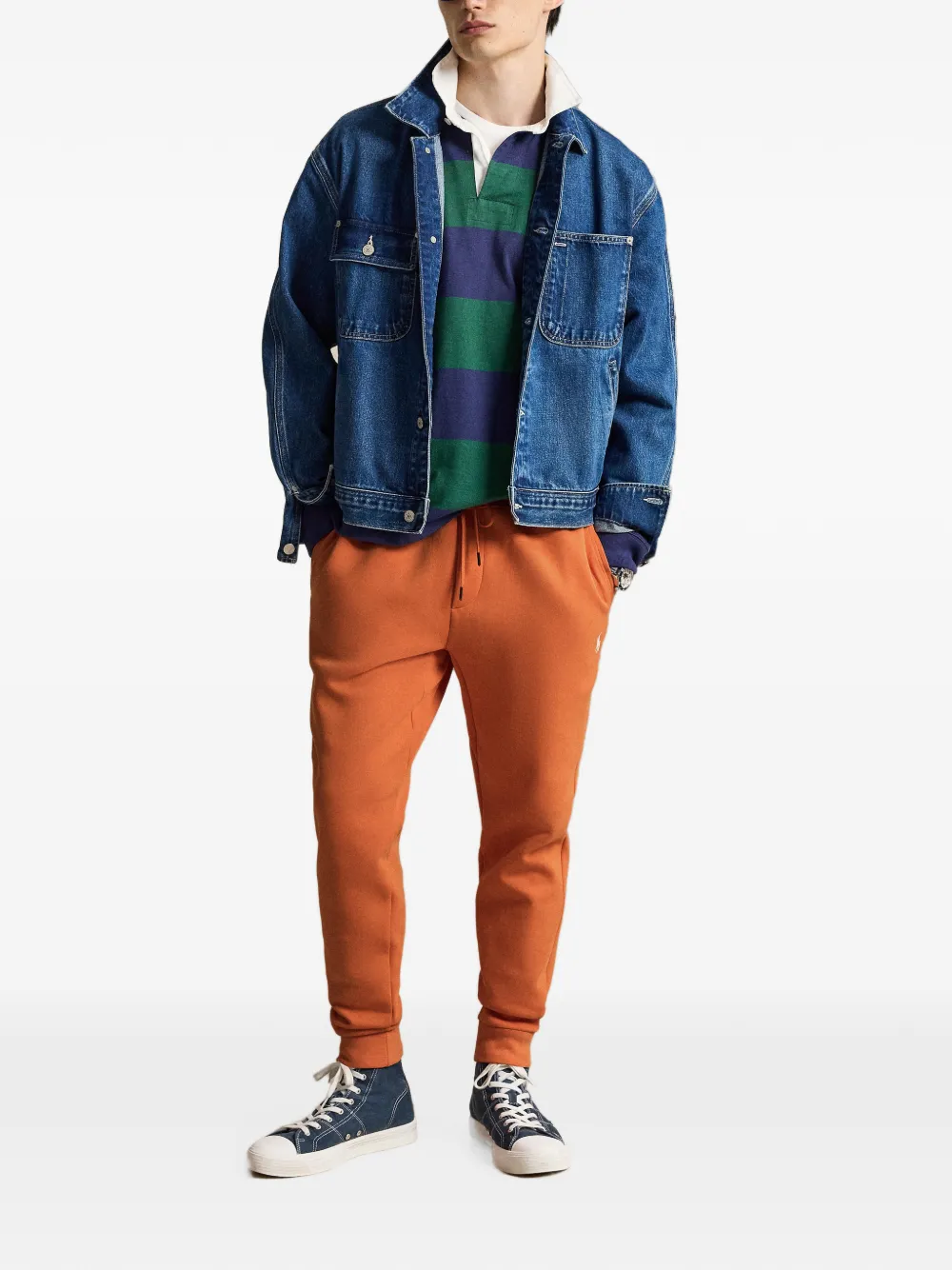 Polo Ralph Lauren Gebreide Pony trainingsbroek Oranje