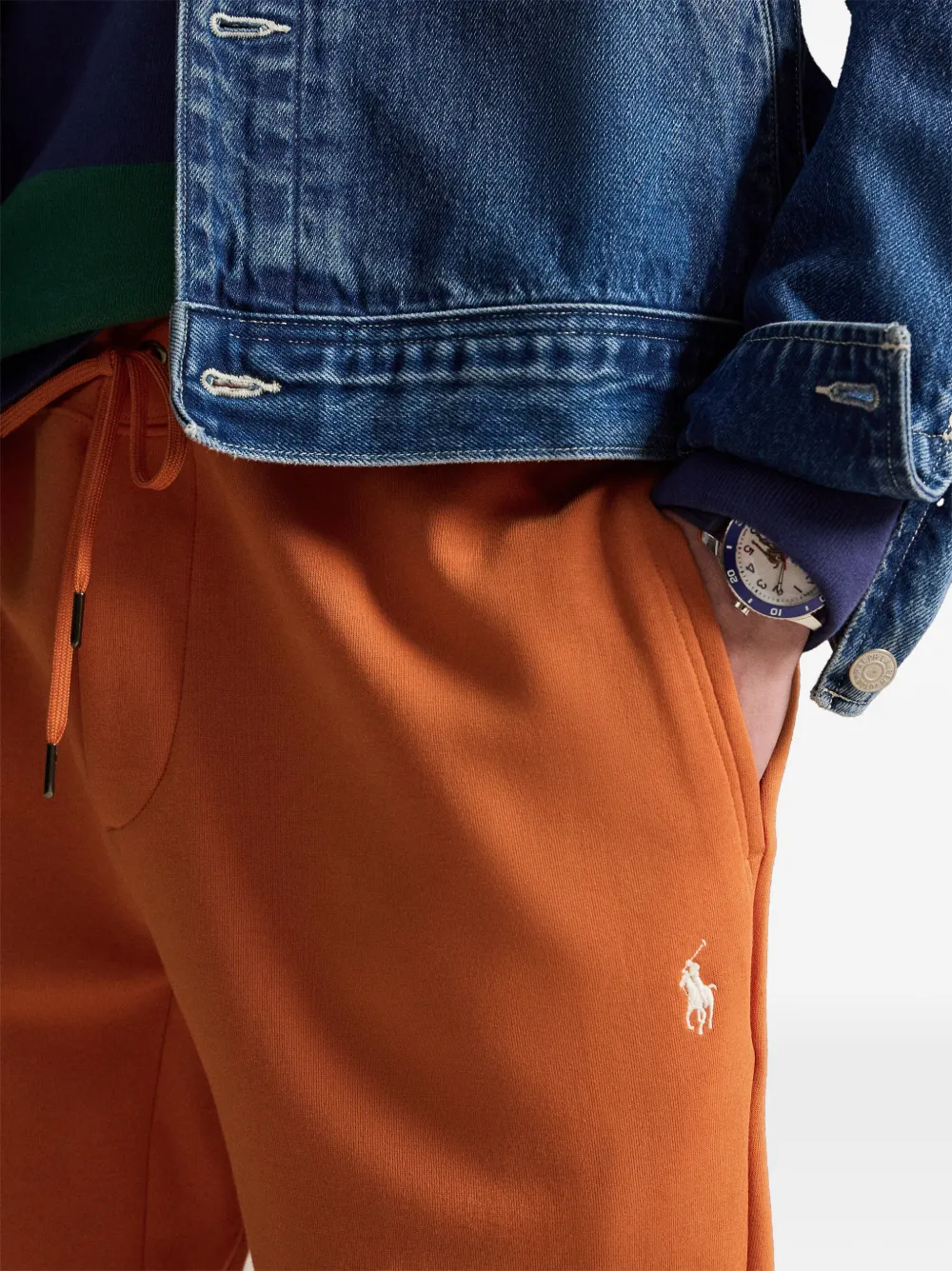 Polo Ralph Lauren Gebreide Pony trainingsbroek Oranje