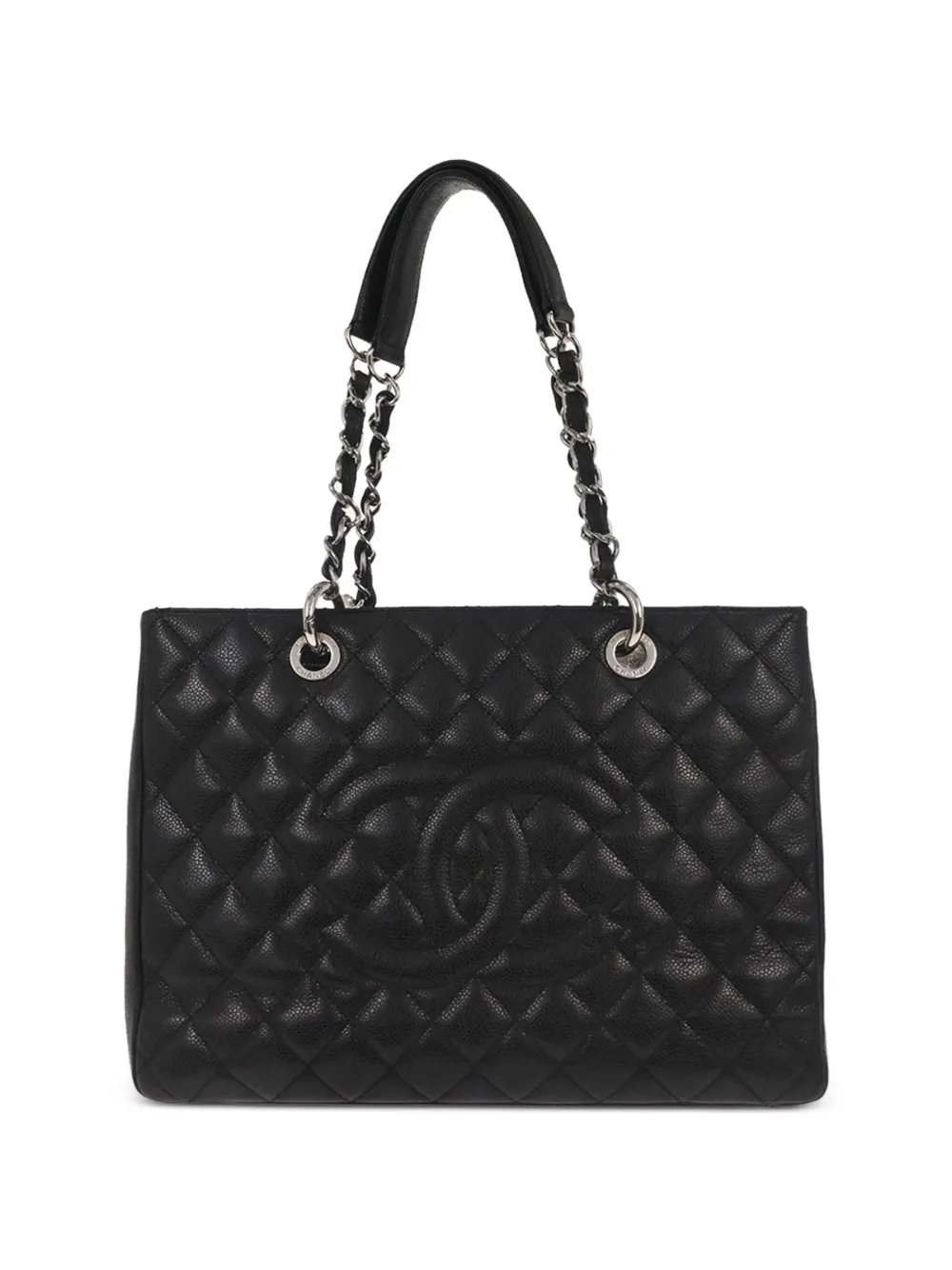 CHANEL Pre-Owned 2010 GST leather tote bag - Nero