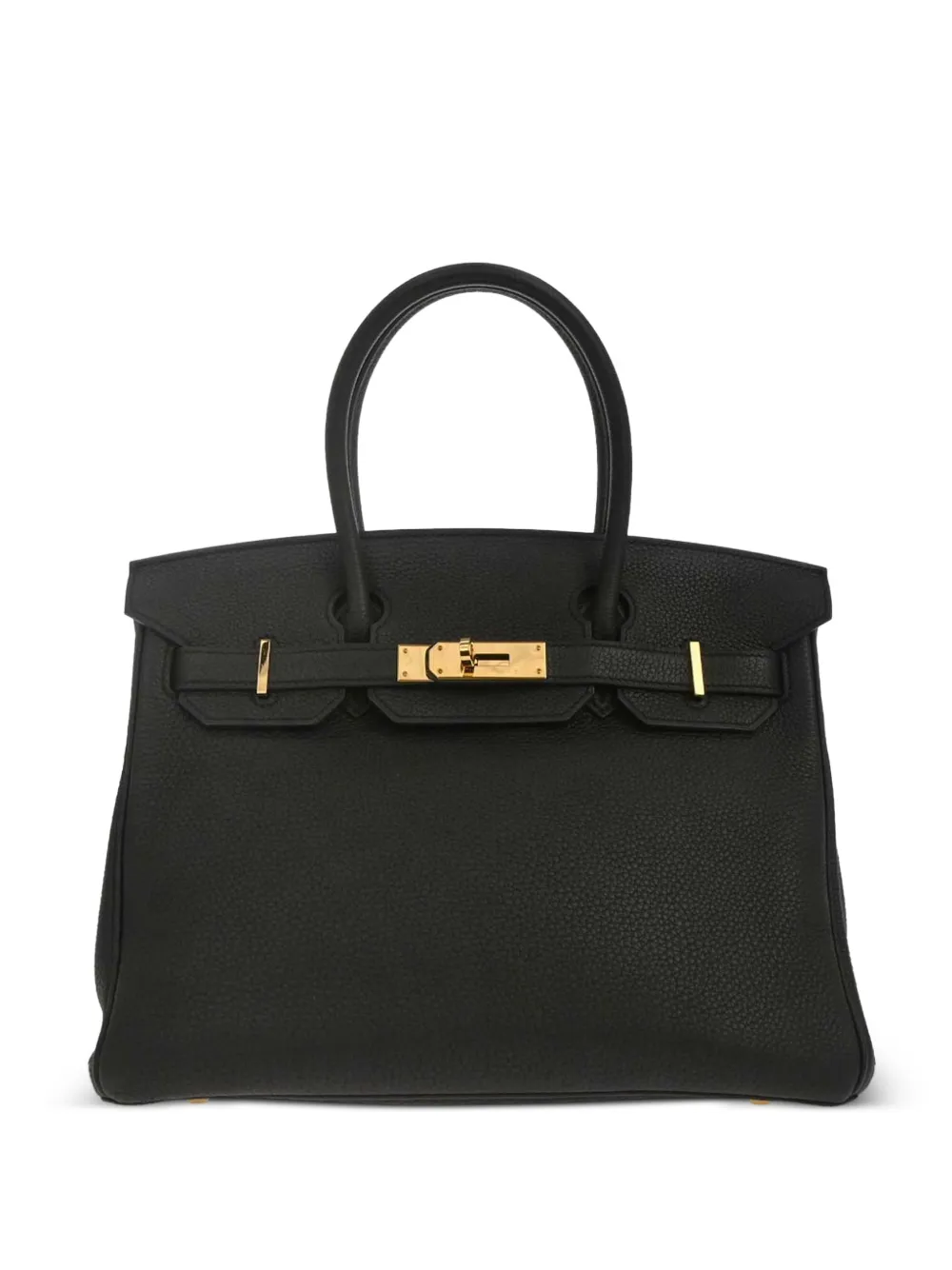Hermès Pre-Owned 2019 Togo Birkin 30 handbag - Black