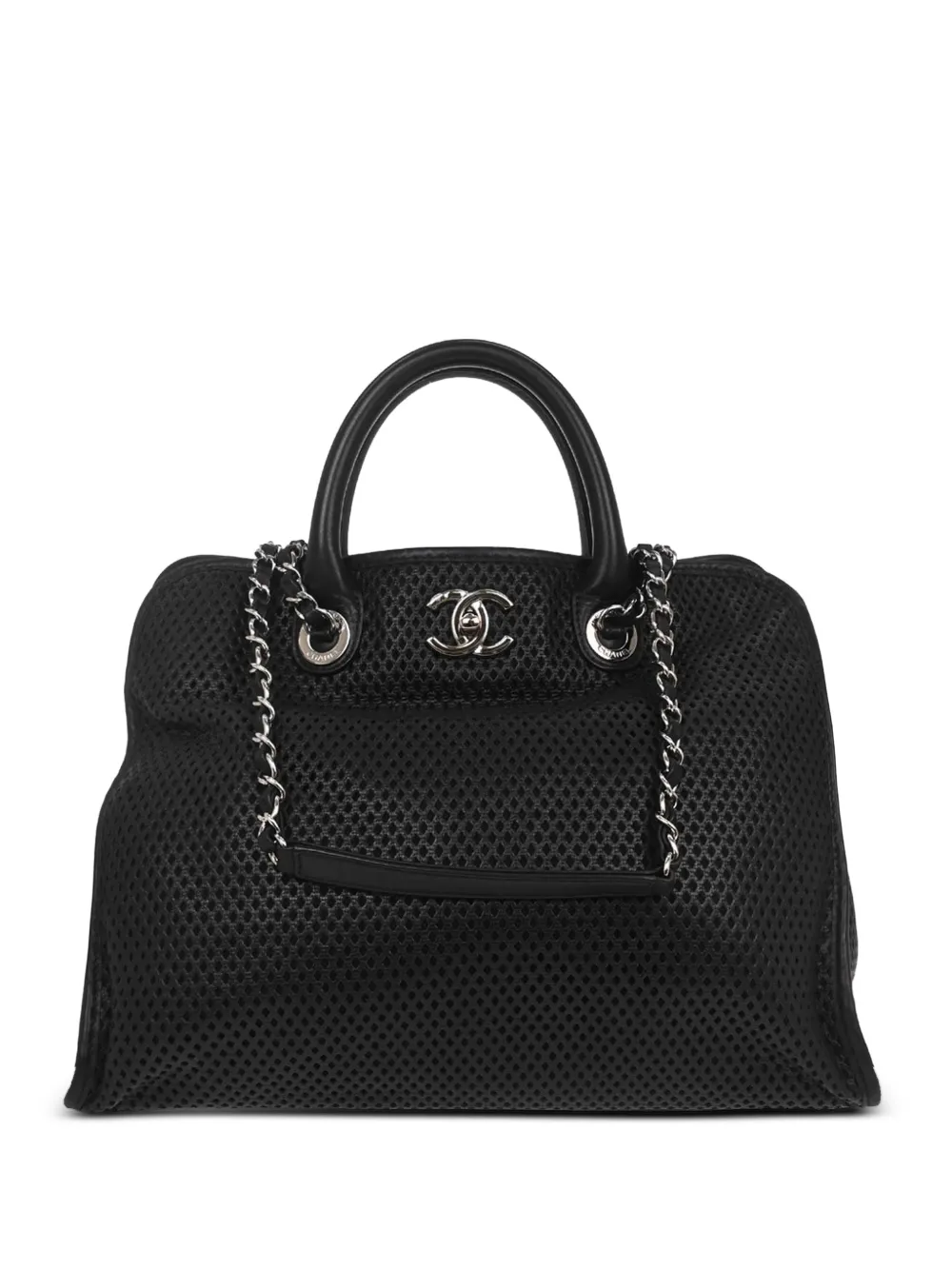 CHANEL Pre-Owned 2013 Up In The Air chain tote bag - Nero