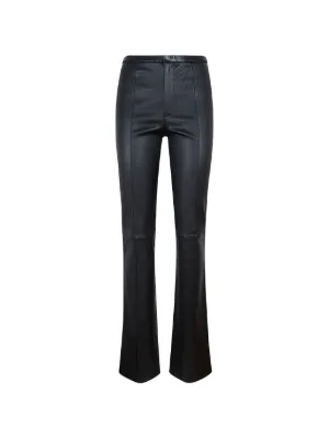 STOULS 黒レザーパンツ Stouls（ストゥールス）ウィメンズ - FARFETCH