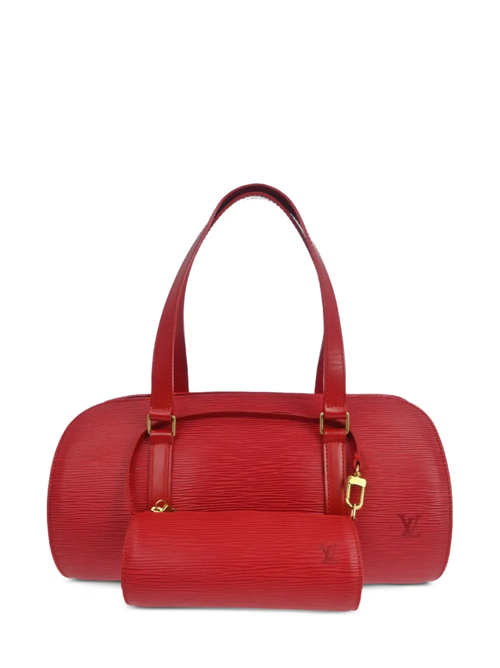 Louis Vuitton Pre-Owned 2003 Soufflot leather handbag - Rosso