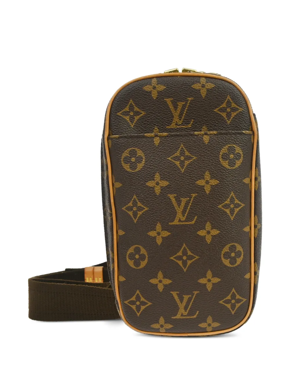 Louis Vuitton Pre-Owned 2012 Monogram Pochette Gange belt bag - Marrone