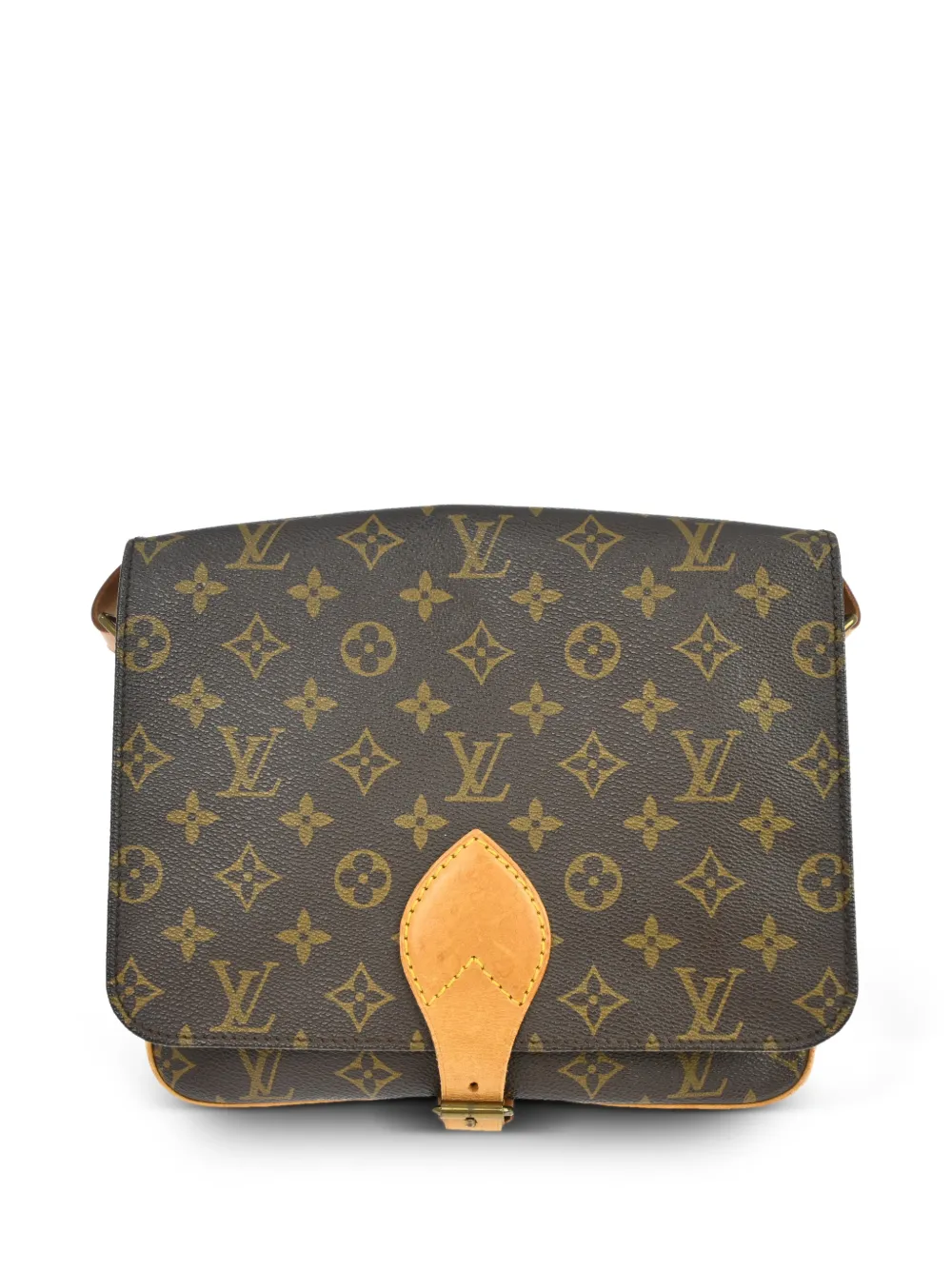 Louis Vuitton Pre-Owned 1988 GM Monogram Cartouchiere shoulder bag - Marrone