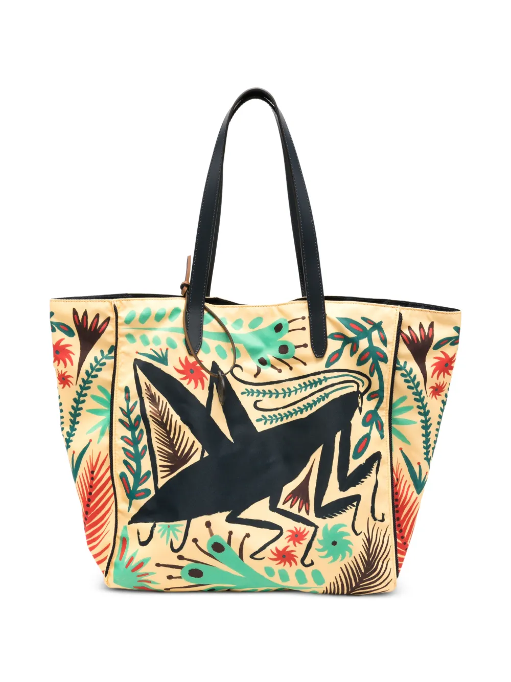 ETRO x Tabby Booth Unfold Me graphic-print shoulder bag - Toni neutri