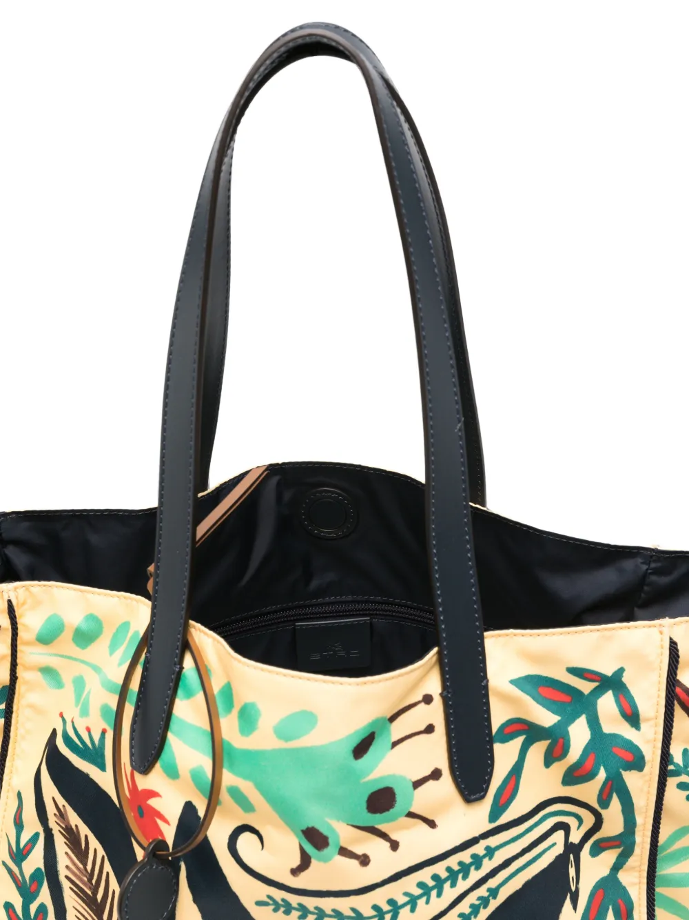 ETRO x Tabby Booth Unfold Me grafische print schoudertas Beige