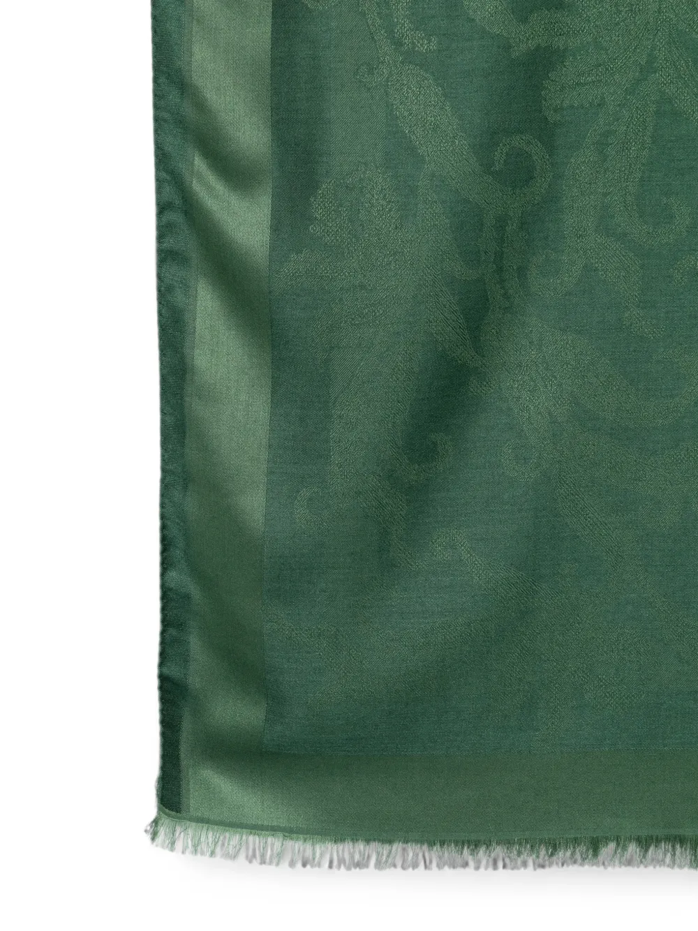 ETRO Blouse met paisley-jacquard Groen