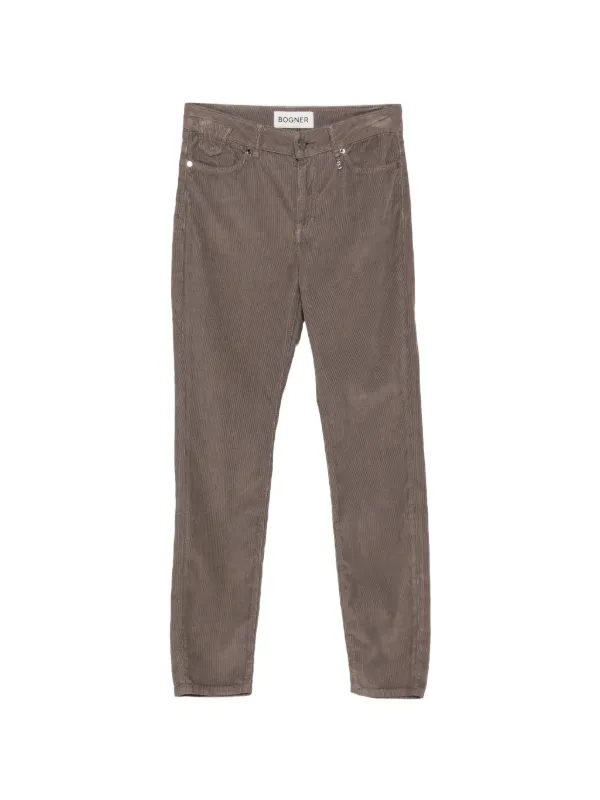 Bogner Julie Corduroy Trousers in Brown