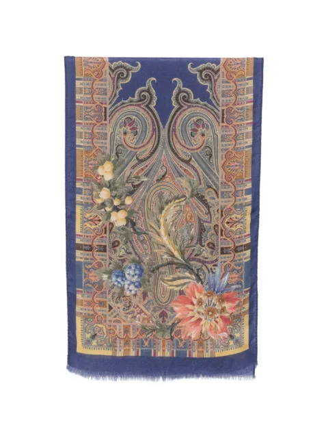 ETRO écharpe à imprimé cachemire et floral