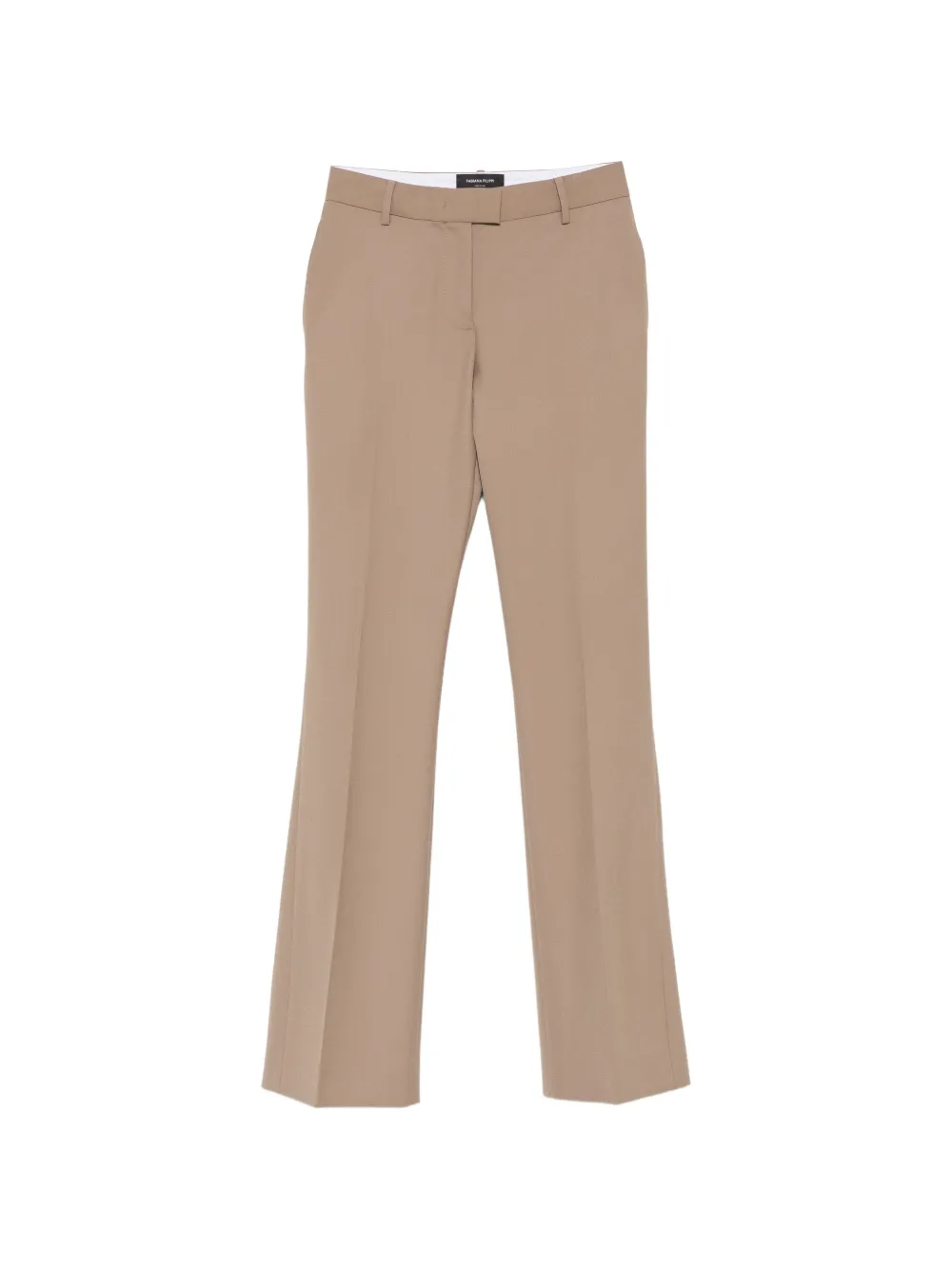 Fabiana Filippi pressed-crease tailored trousers - Toni neutri
