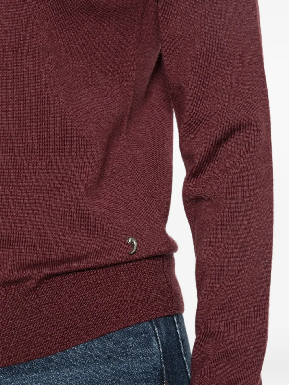 ETRO Coltrui met lange mouwen Rood