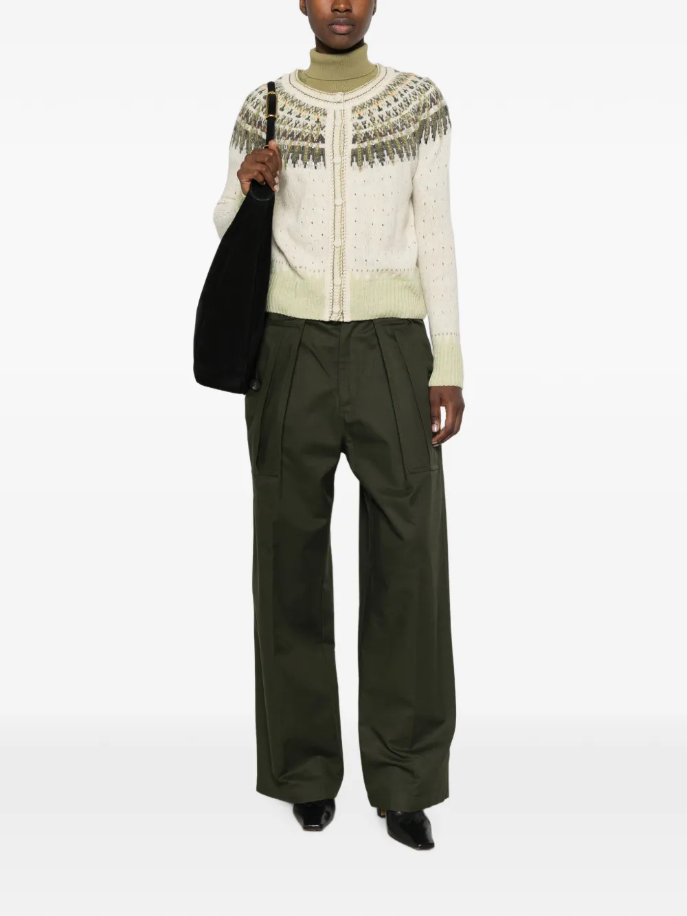 Ermanno Scervino Vest met pailletten Beige