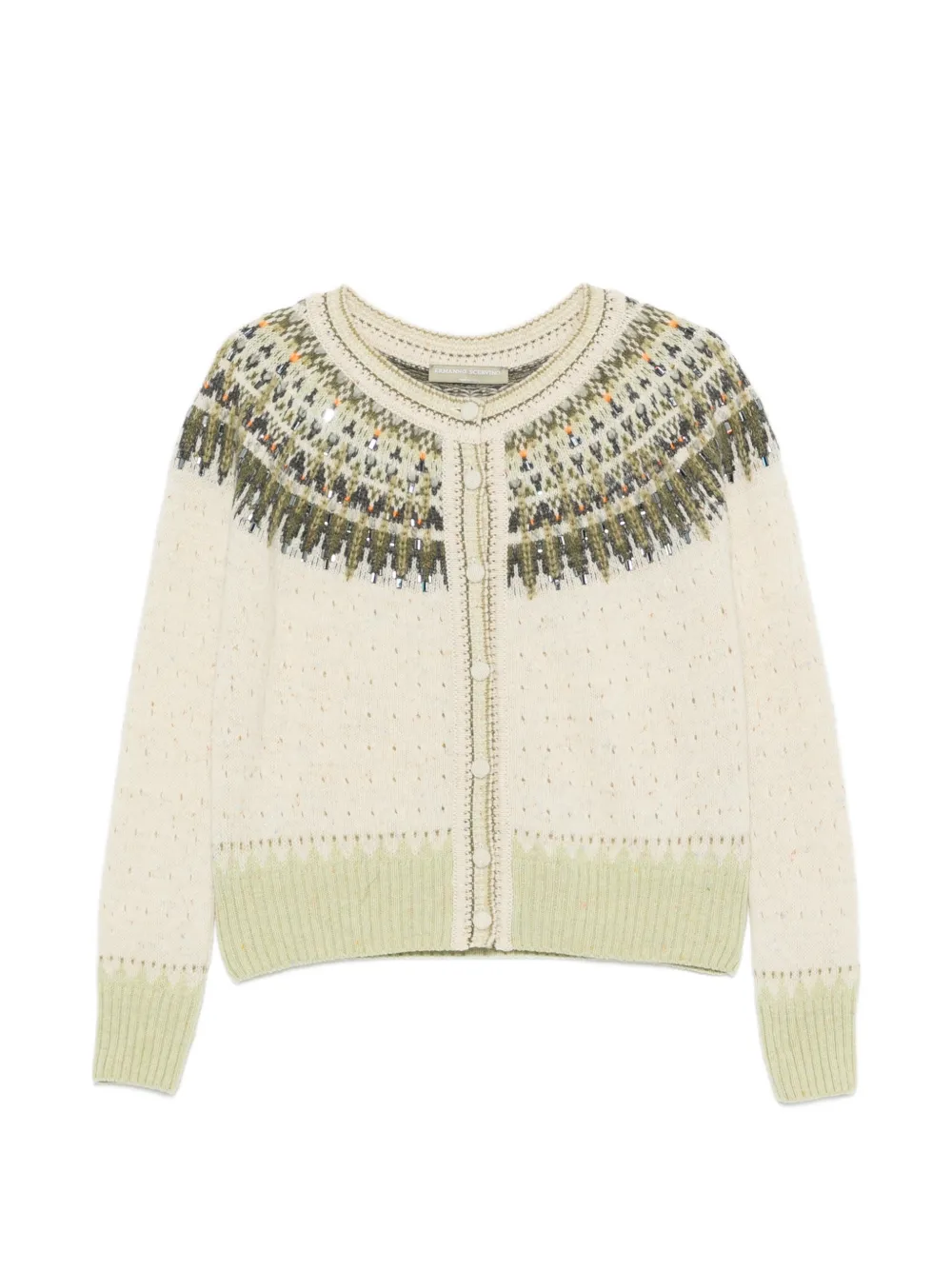 Ermanno Scervino sequin-embellished cardigan - Nude