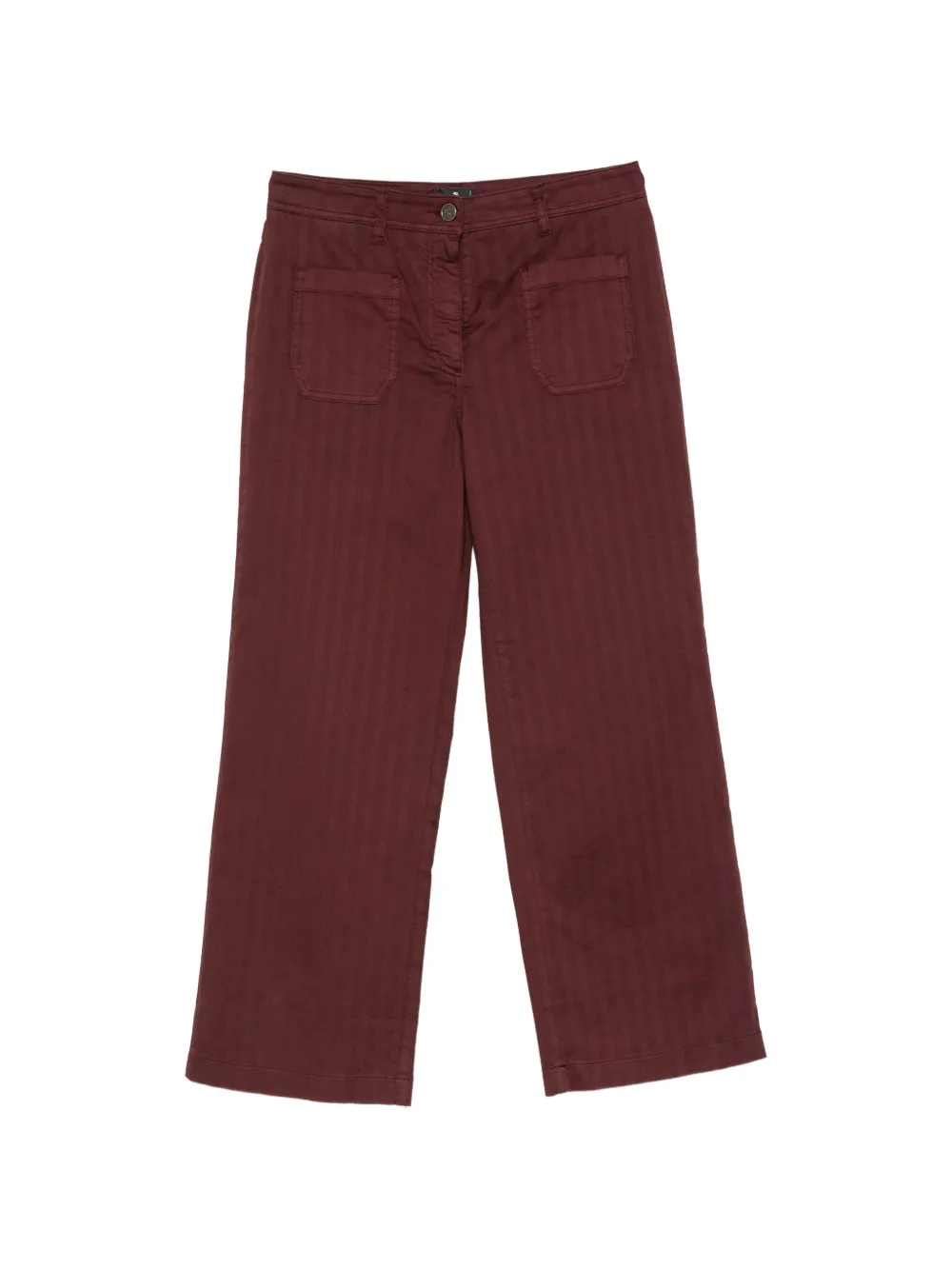 ETRO patch-pocket trousers - Rosso
