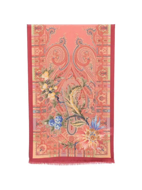 ETRO mascada con estampado floral