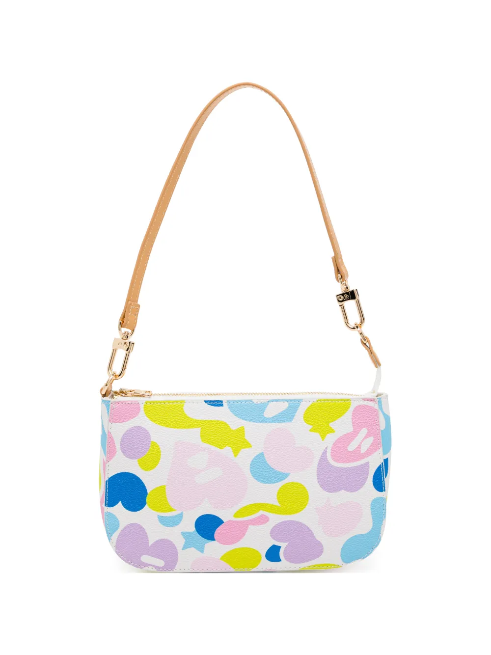 APEE™ by *A BATHING APE® Borsa a spalla ABC Camo - Bianco