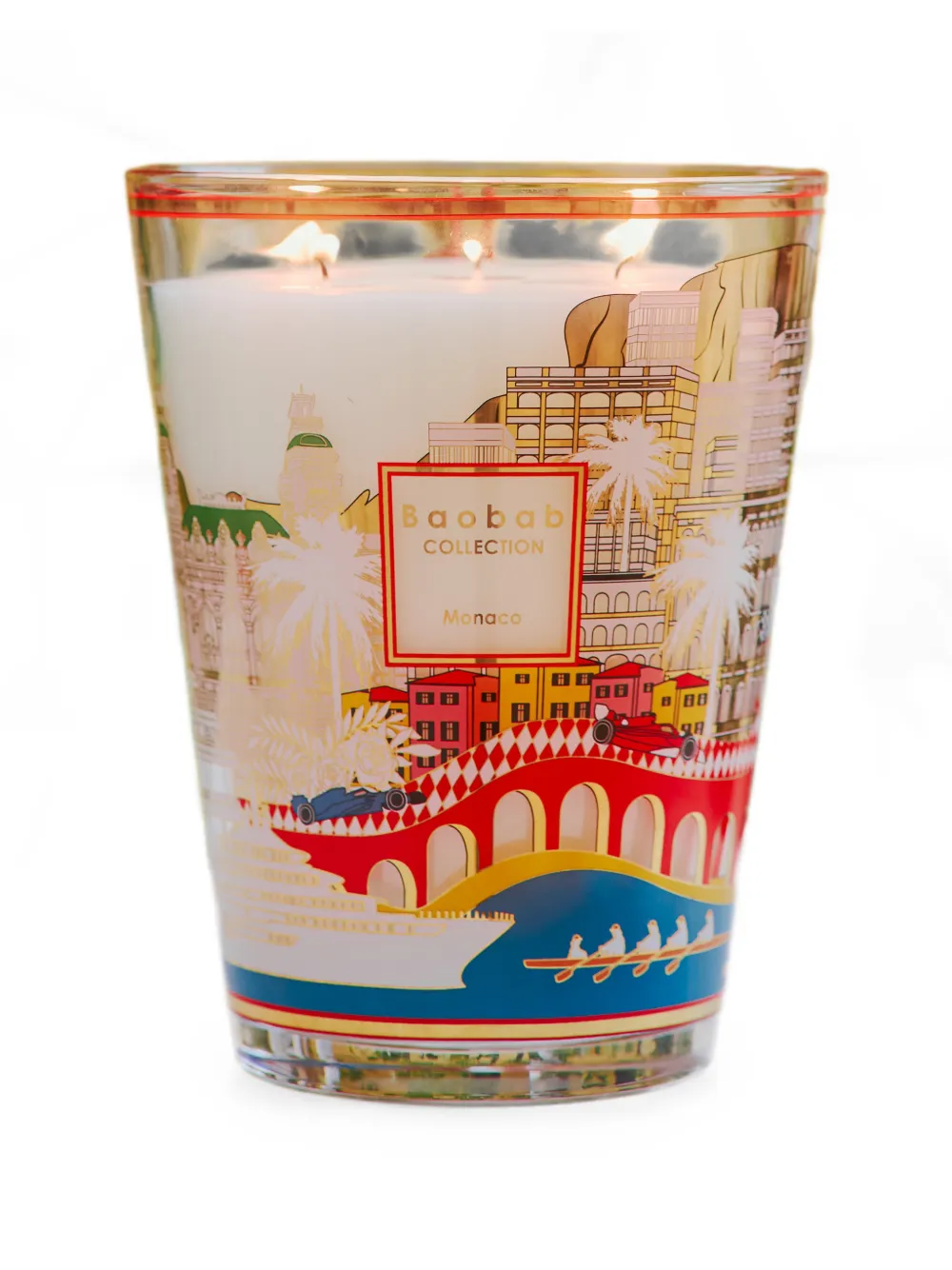  Baobab Collection Monaco Candle - Blanco 