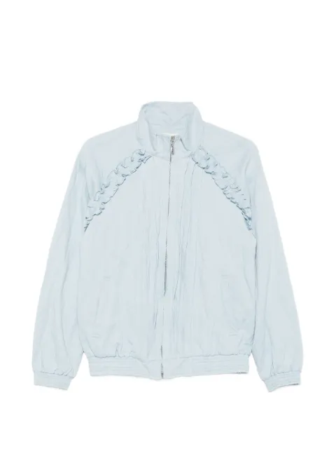 SHUSHU/TONG ruffled crinkle-effect jacket