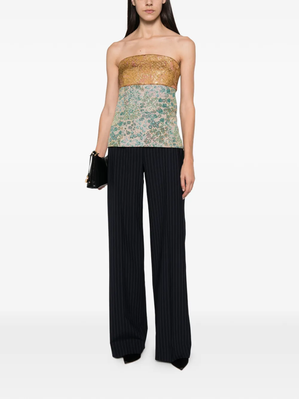 Dolce & Gabbana Broek met wijde pijpen Blauw