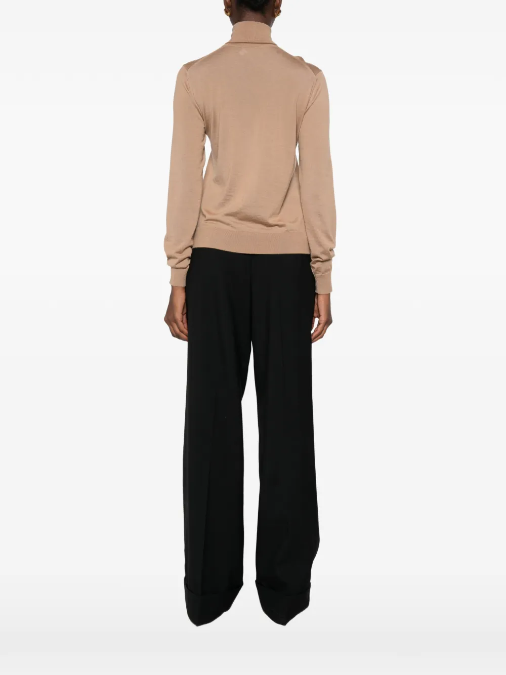 Dolce & Gabbana roll-neck sweater Beige