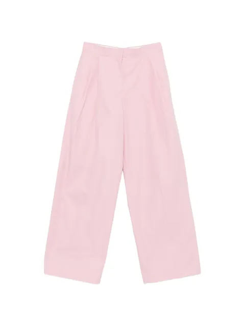 Jil Sander pantalones con bolsillos con ribete