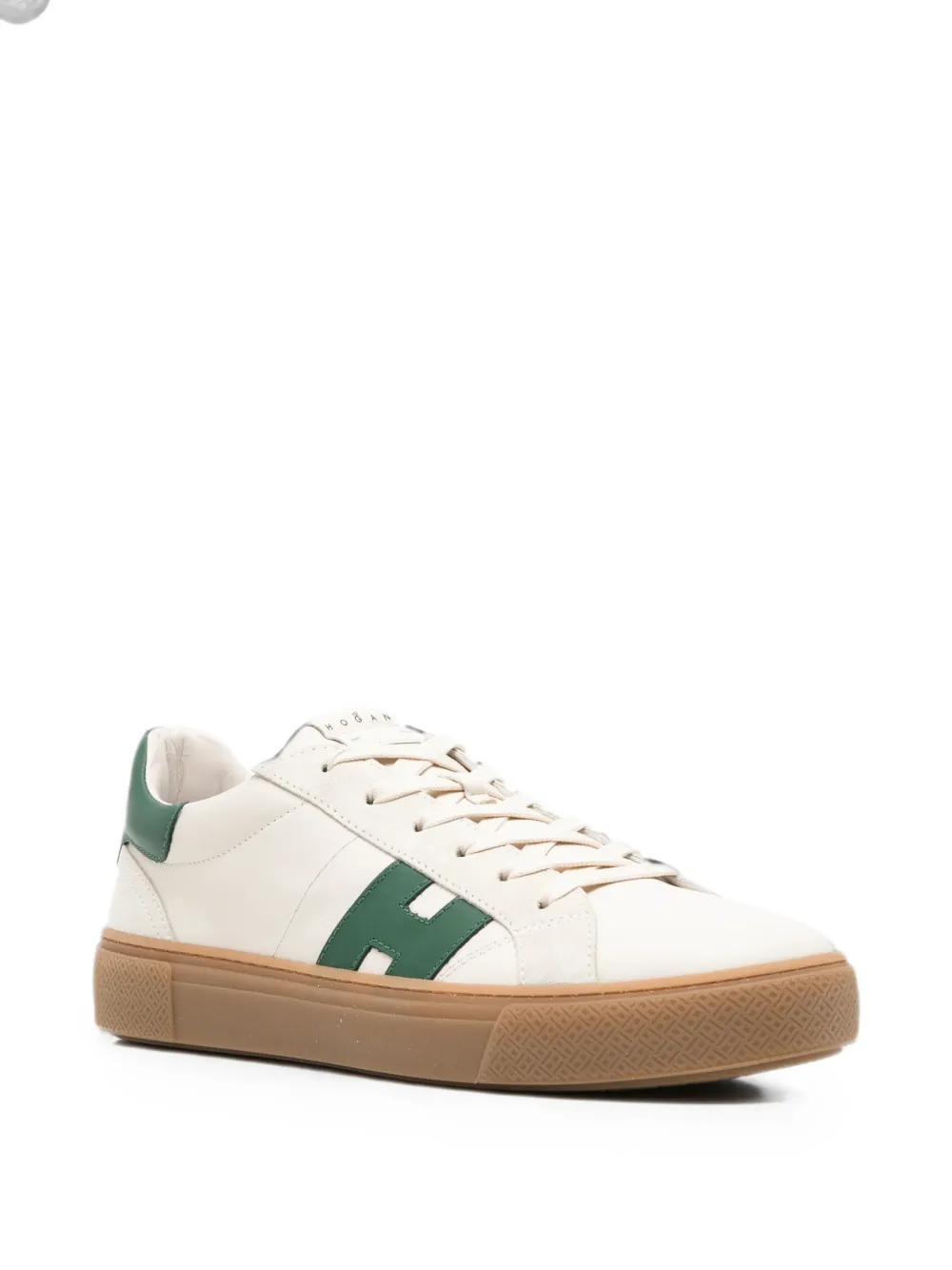 Hogan Crosswind panelled sneakers Beige