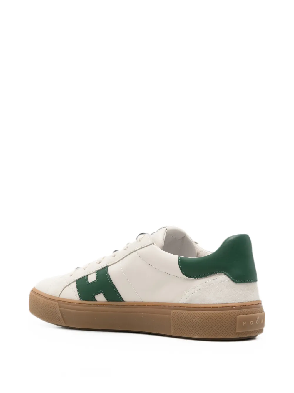 Hogan Crosswind panelled sneakers Beige