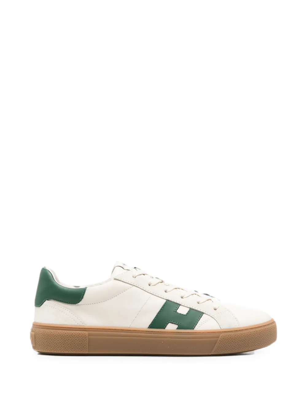 Hogan Crosswind panelled sneakers Beige
