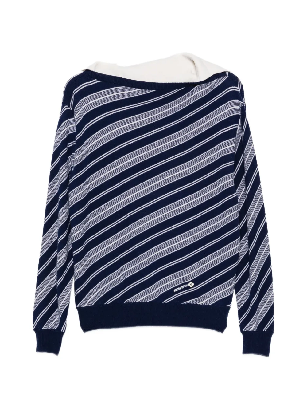 SHUSHU/TONG stripe-pattern sweater