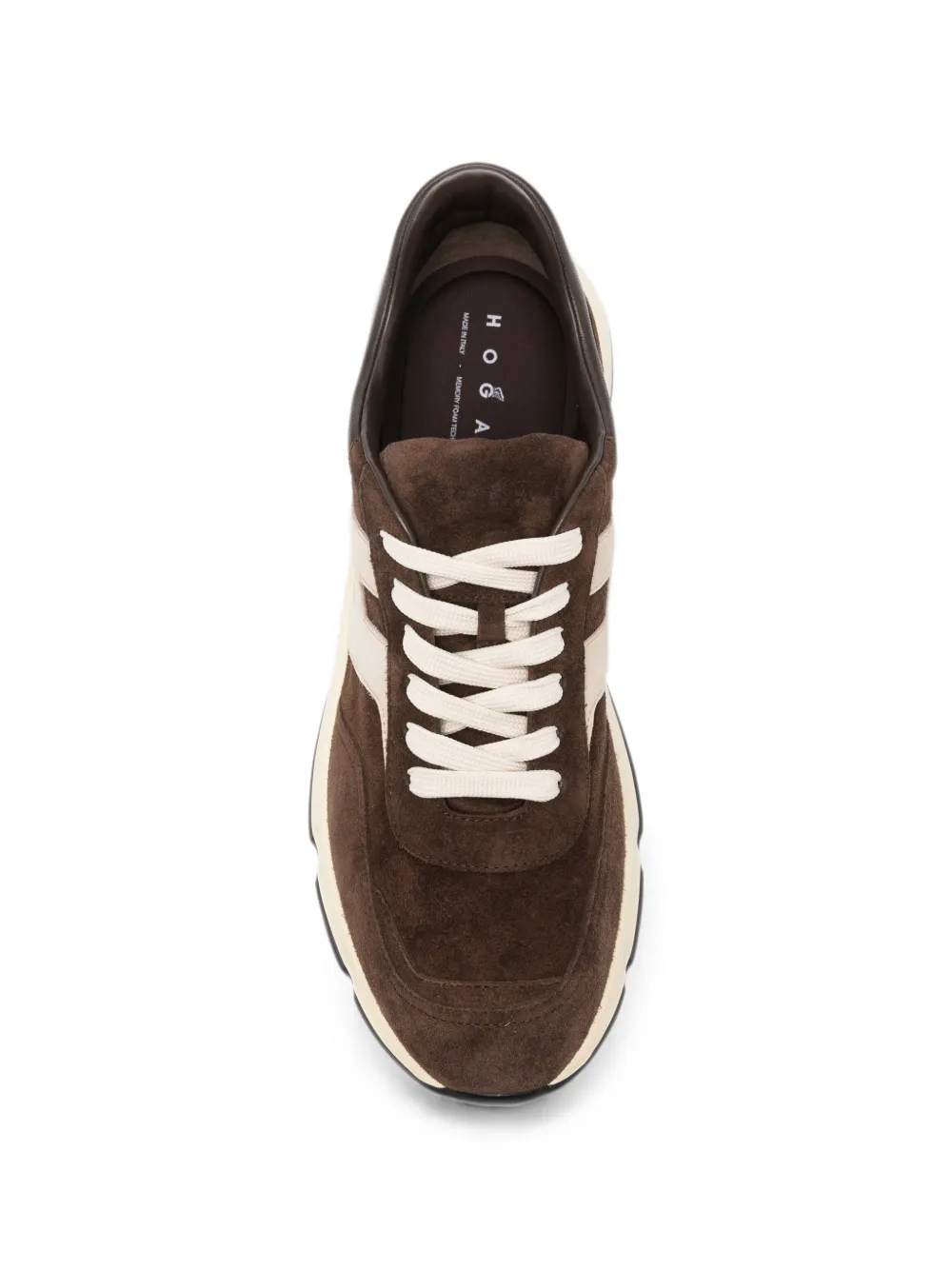 Hogan Hyperlight panelled sneakers Bruin